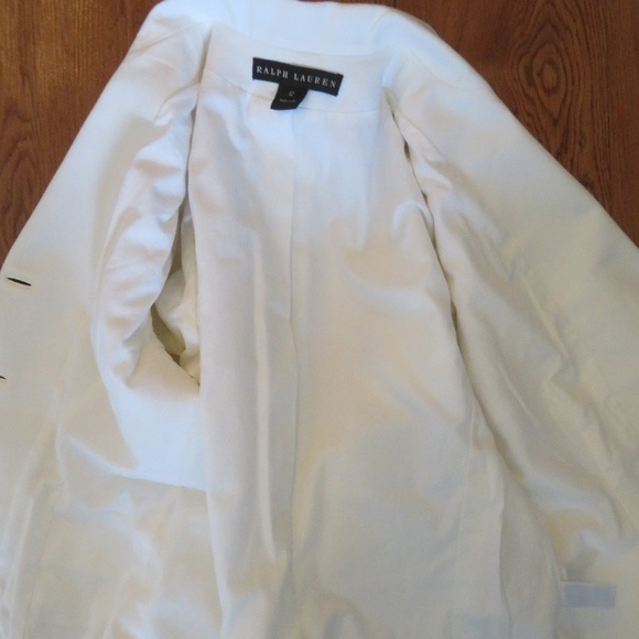 WOMENS RALPH LAUREN WHITE BLAZER 12* - Picture 6 of 7